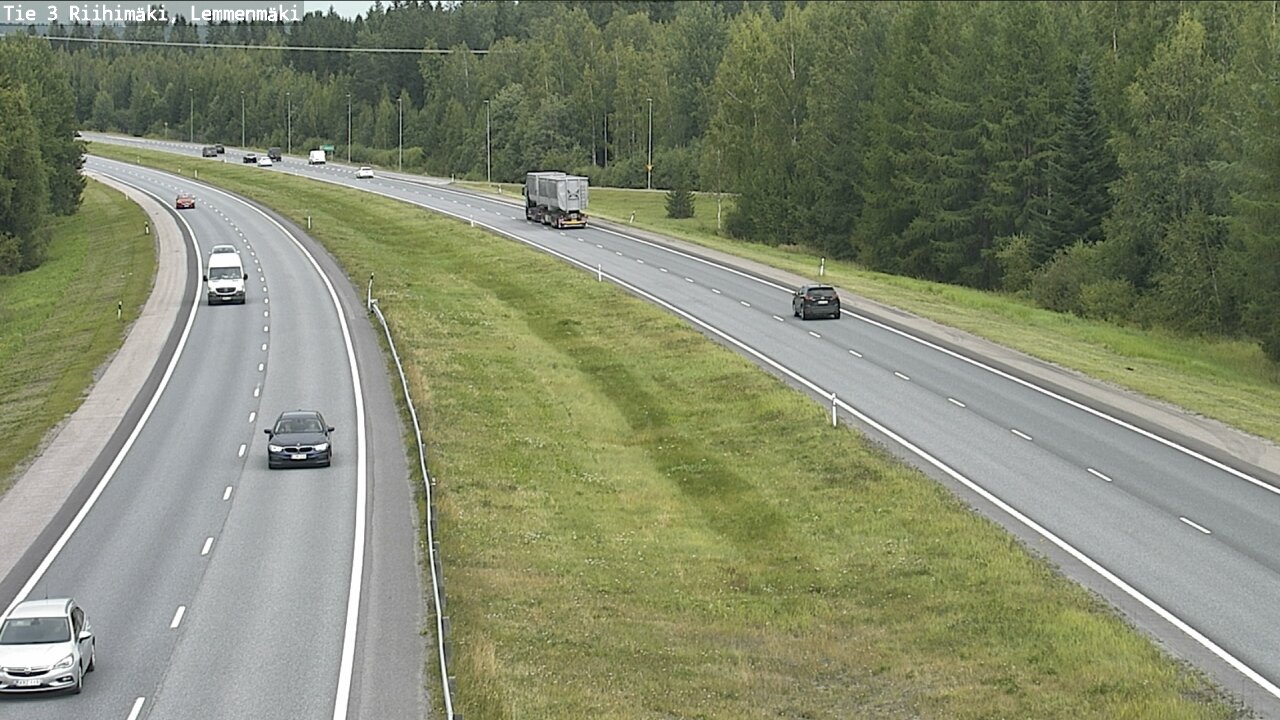 Weather Camera Image Väg 3 Riihimäki, Lemmenmäki, Riihimäki, Kanta-Häme