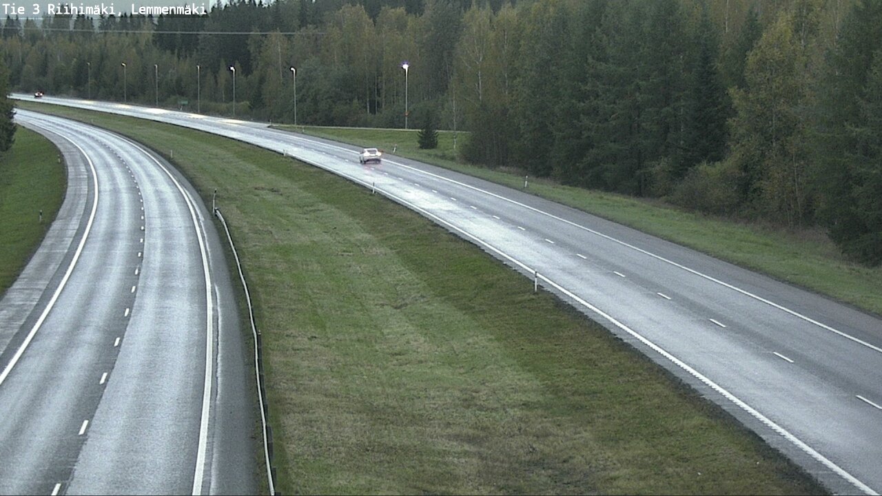 Weather Camera Image Road 3 Riihimäki, Lemmenmäki, Riihimäki, Kanta-Häme