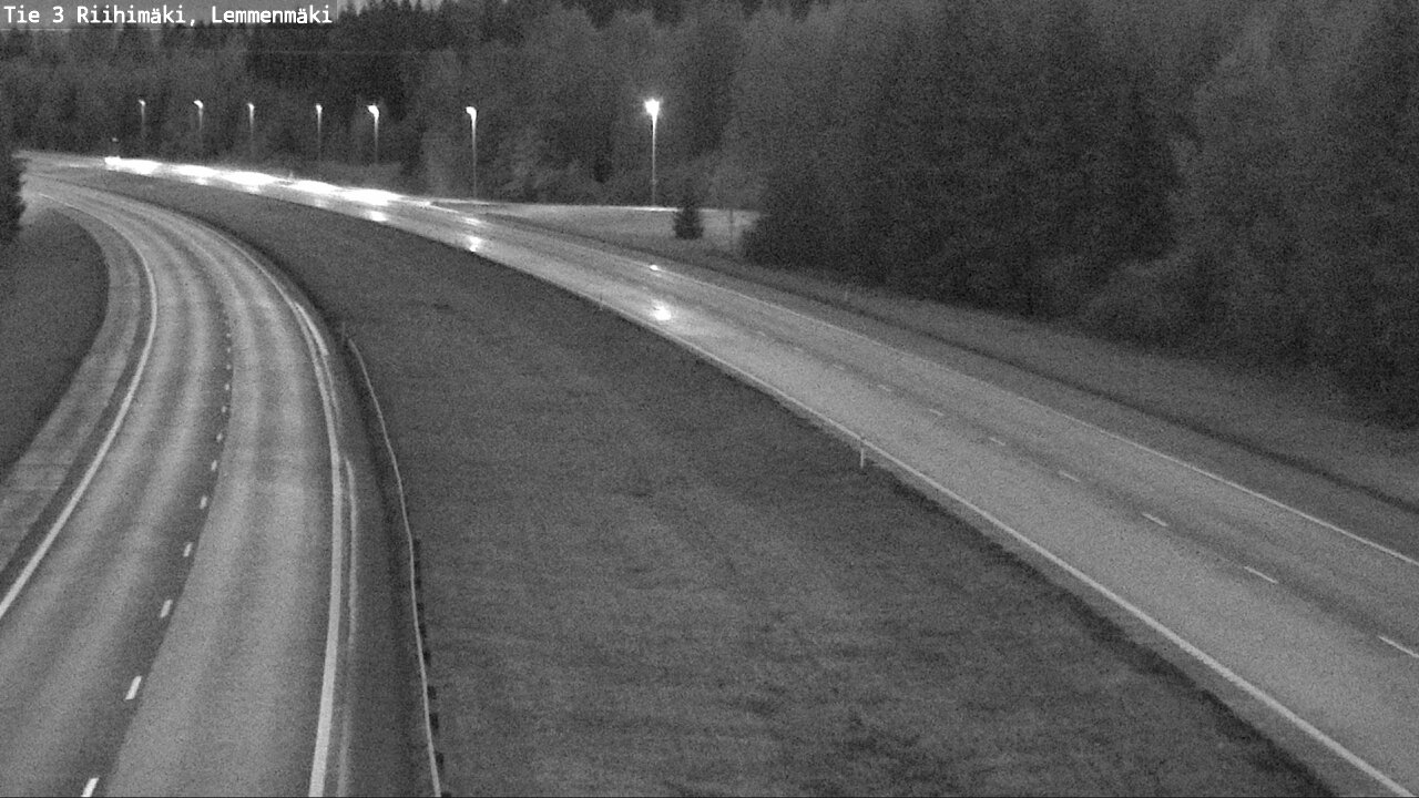 Weather Camera Image Road 3 Riihimäki, Lemmenmäki, Riihimäki, Kanta-Häme
