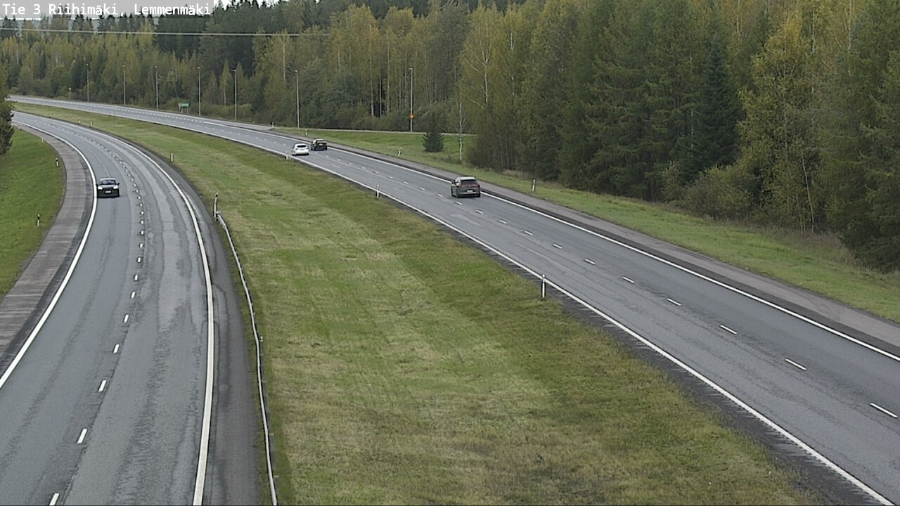 Weather Camera Image Road 3 Riihimäki, Lemmenmäki, Riihimäki, Kanta-Häme