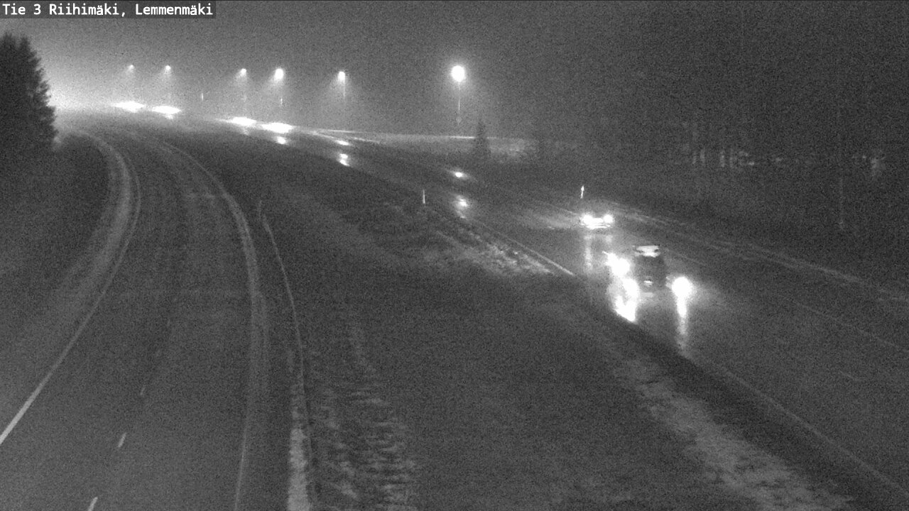 Weather Camera Image Väg 3 Riihimäki, Lemmenmäki, Riihimäki, Kanta-Häme
