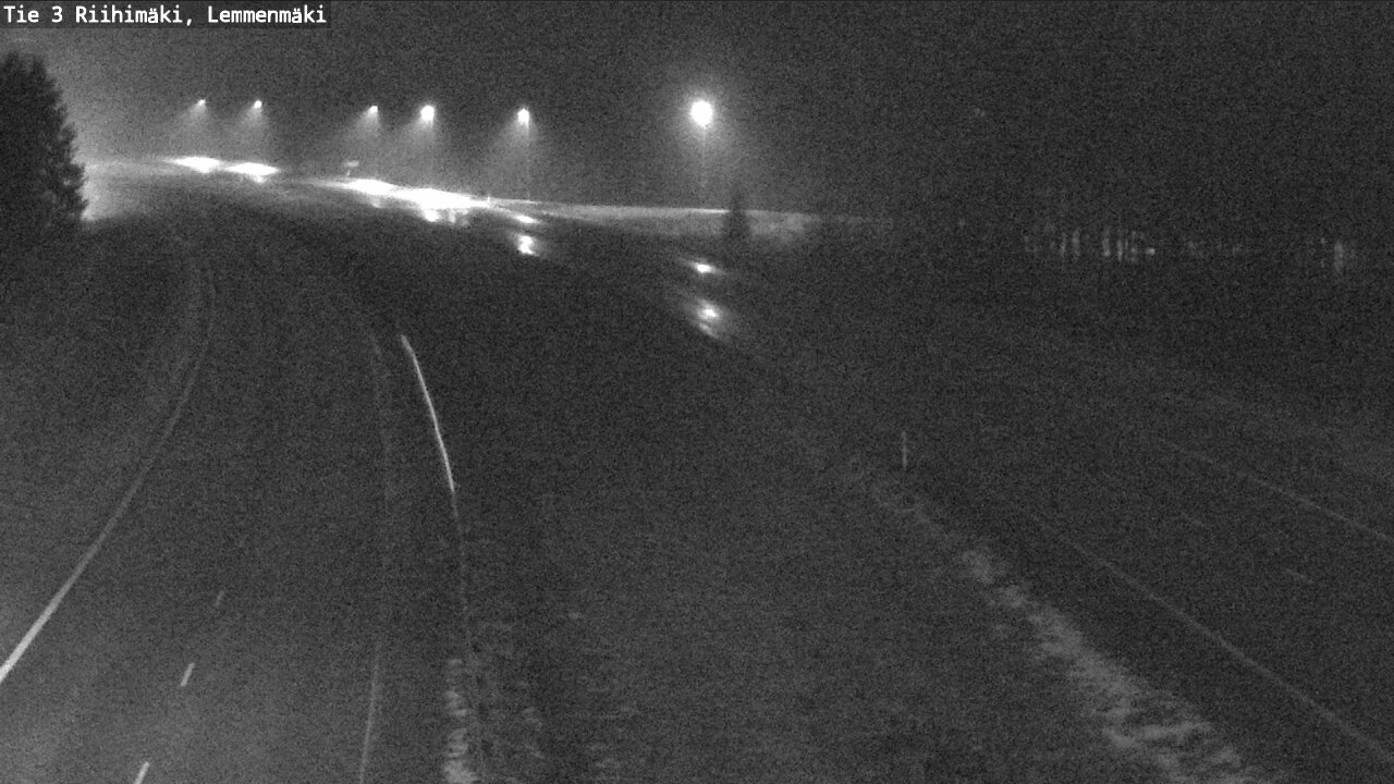 Weather Camera Image Väg 3 Riihimäki, Lemmenmäki, Riihimäki, Kanta-Häme