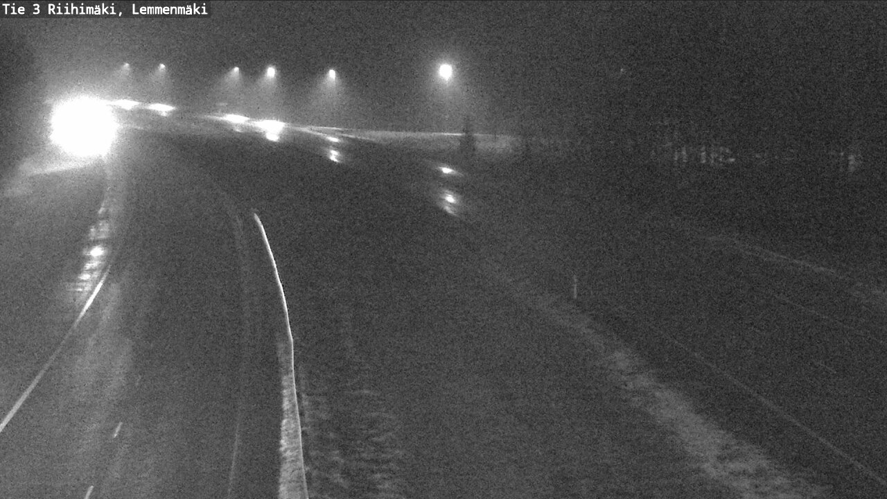 Weather Camera Image Väg 3 Riihimäki, Lemmenmäki, Riihimäki, Kanta-Häme