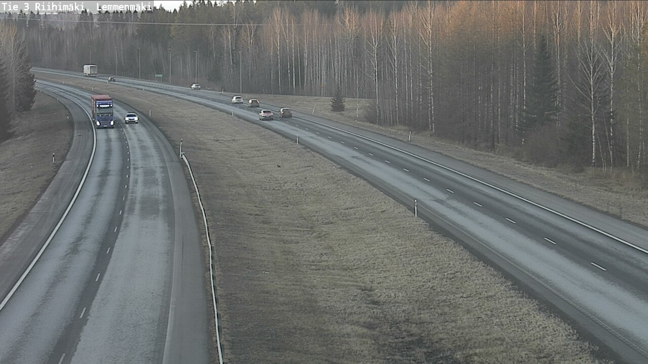 Weather Camera Image Road 3 Riihimäki, Lemmenmäki, Riihimäki, Kanta-Häme