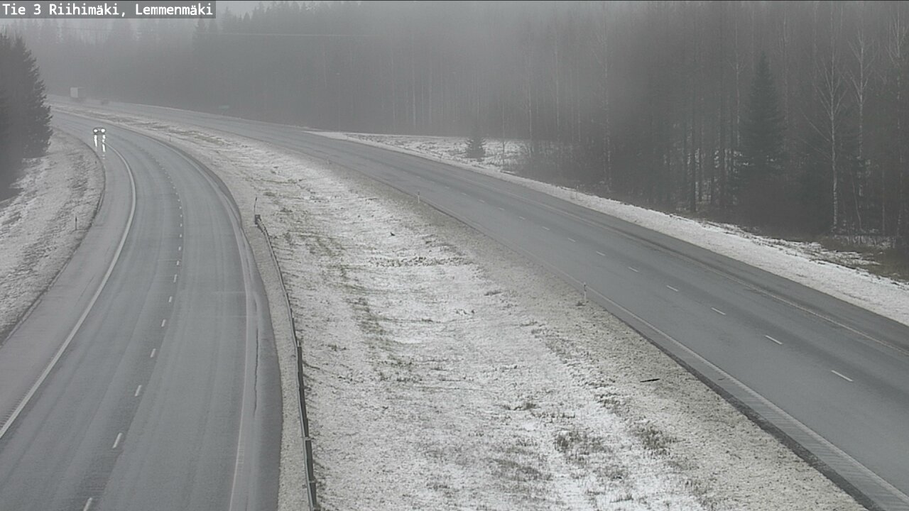 Weather Camera Image Väg 3 Riihimäki, Lemmenmäki, Riihimäki, Kanta-Häme