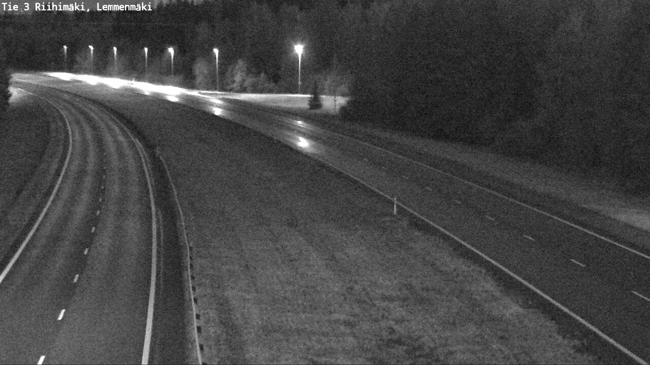 Weather Camera Image Road 3 Riihimäki, Lemmenmäki, Riihimäki, Kanta-Häme