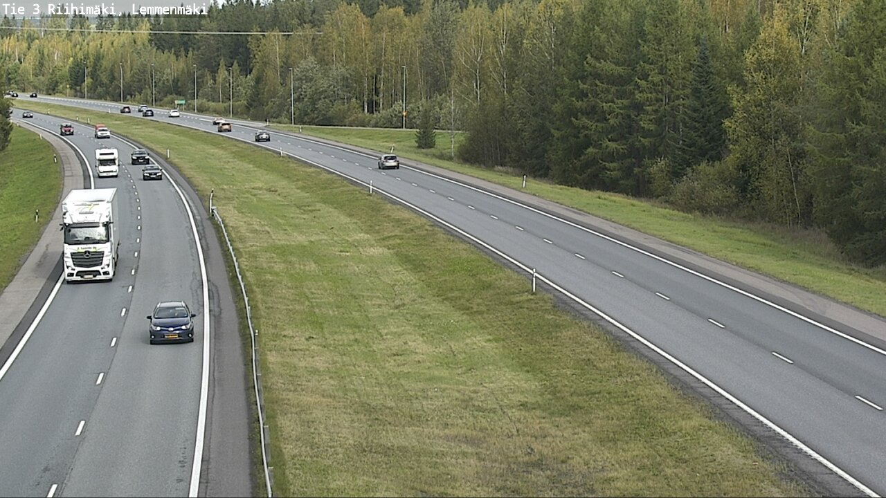 Weather Camera Image Road 3 Riihimäki, Lemmenmäki, Riihimäki, Kanta-Häme