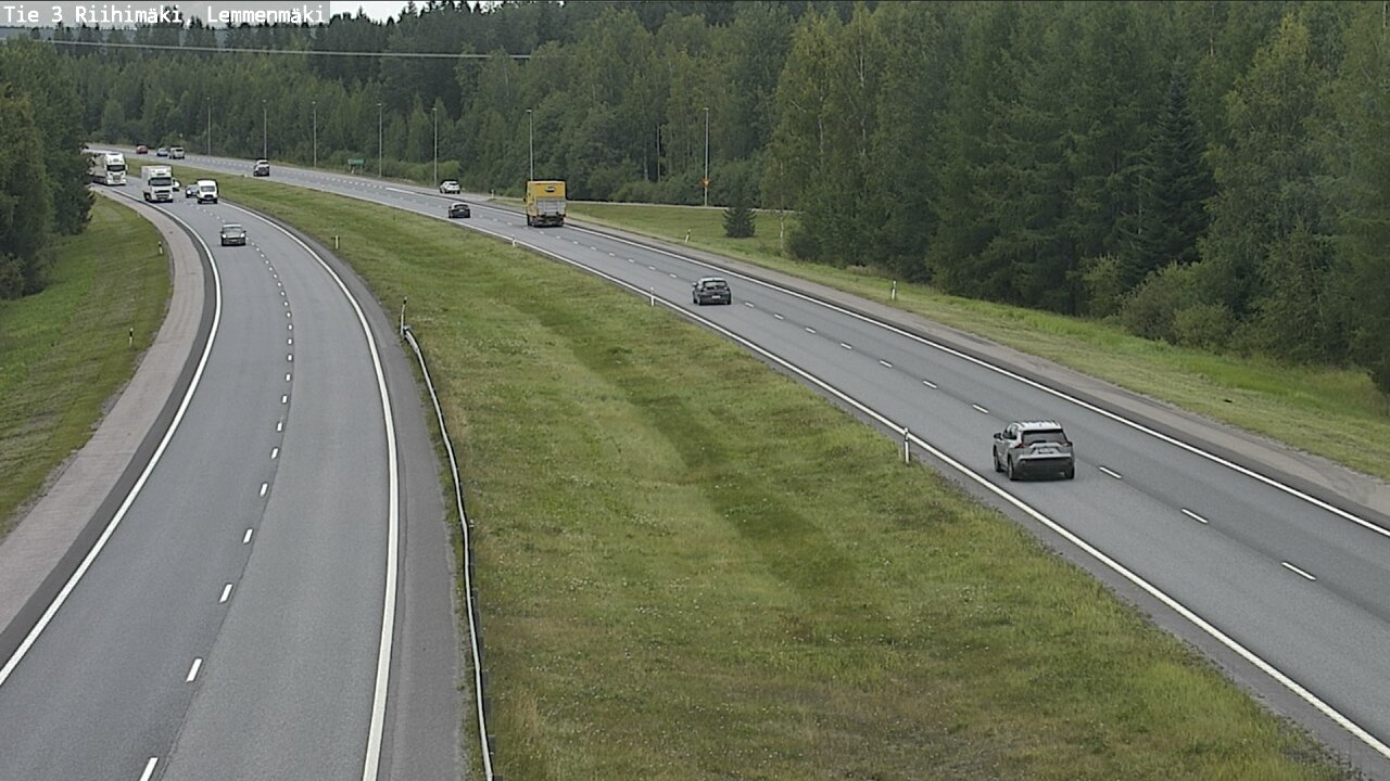 Weather Camera Image Väg 3 Riihimäki, Lemmenmäki, Riihimäki, Kanta-Häme