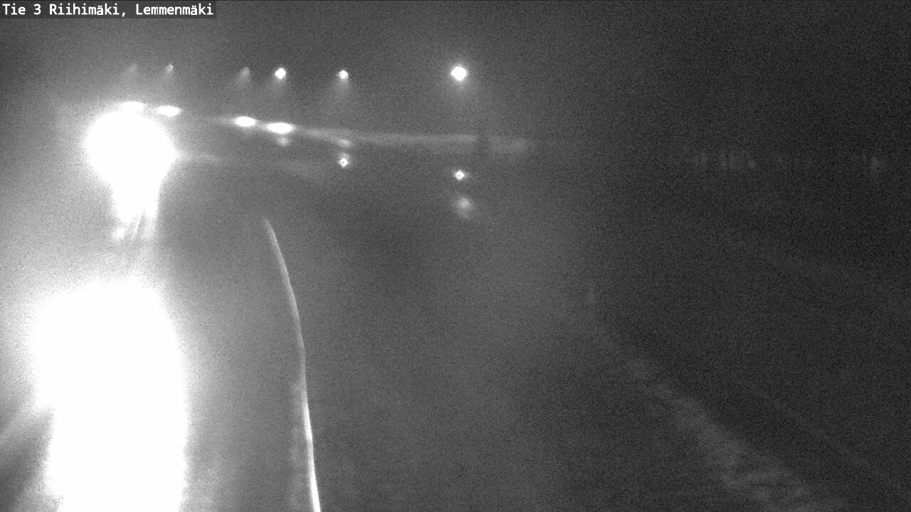 Weather Camera Image Väg 3 Riihimäki, Lemmenmäki, Riihimäki, Kanta-Häme
