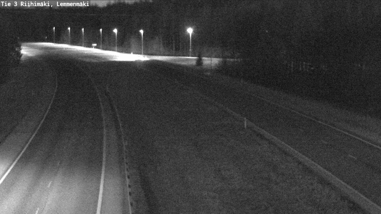 Weather Camera Image Väg 3 Riihimäki, Lemmenmäki, Riihimäki, Kanta-Häme
