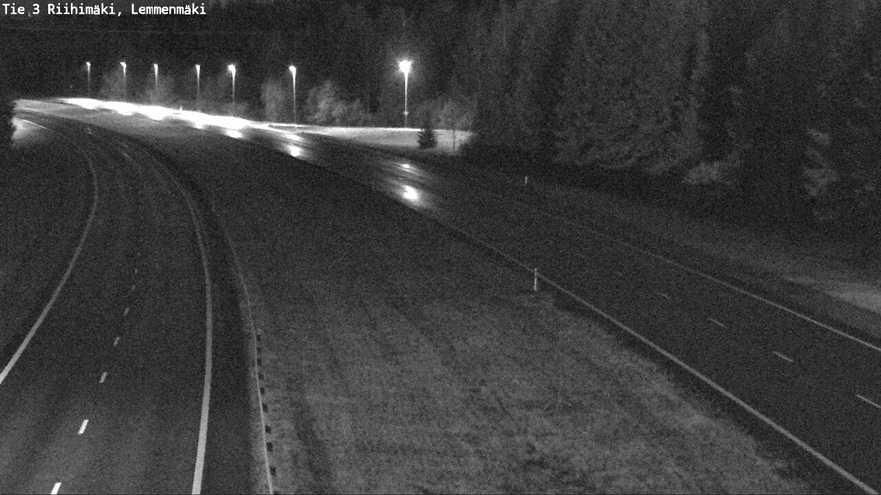 Weather Camera Image Road 3 Riihimäki, Lemmenmäki, Riihimäki, Kanta-Häme