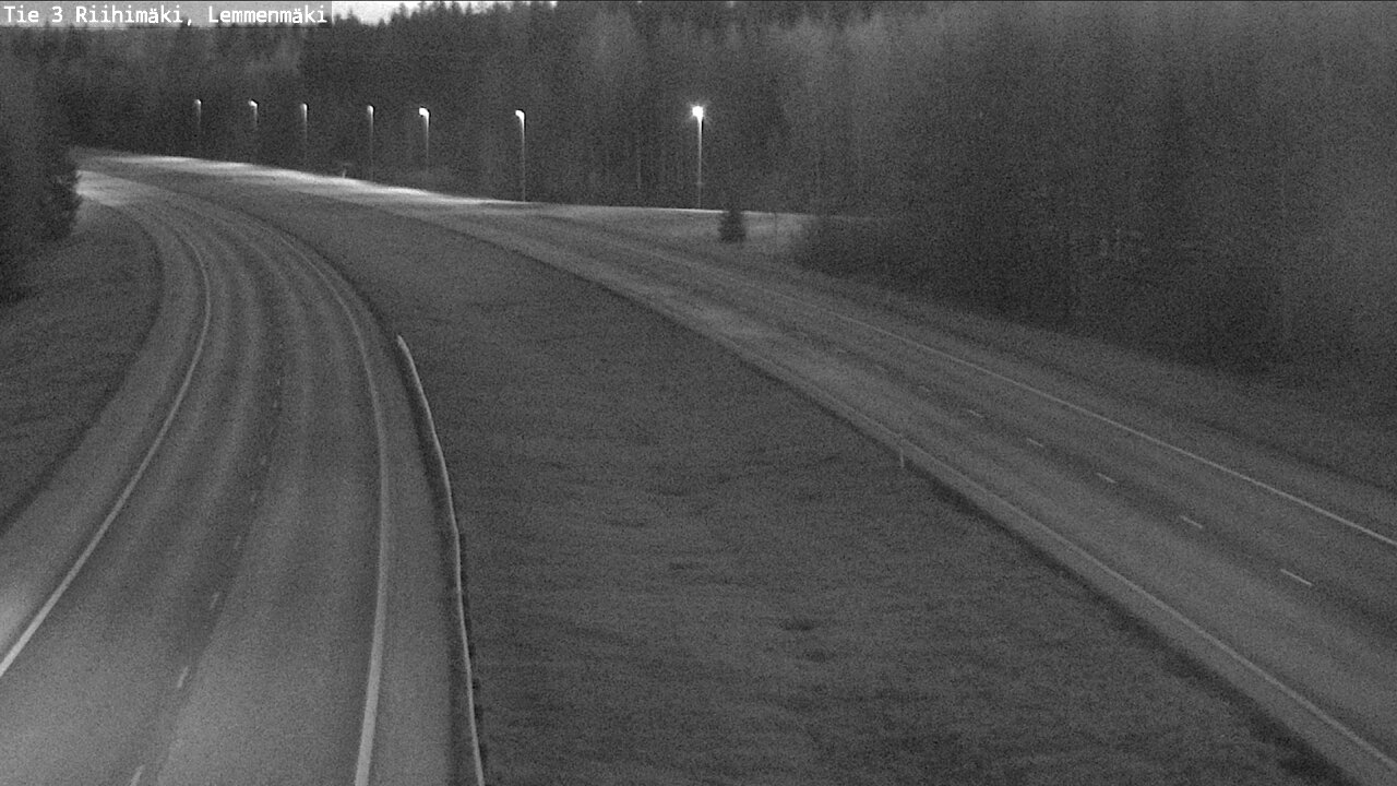 Weather Camera Image Väg 3 Riihimäki, Lemmenmäki, Riihimäki, Kanta-Häme