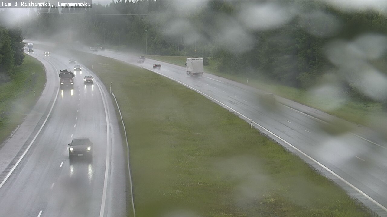 Weather Camera Image Väg 3 Riihimäki, Lemmenmäki, Riihimäki, Kanta-Häme