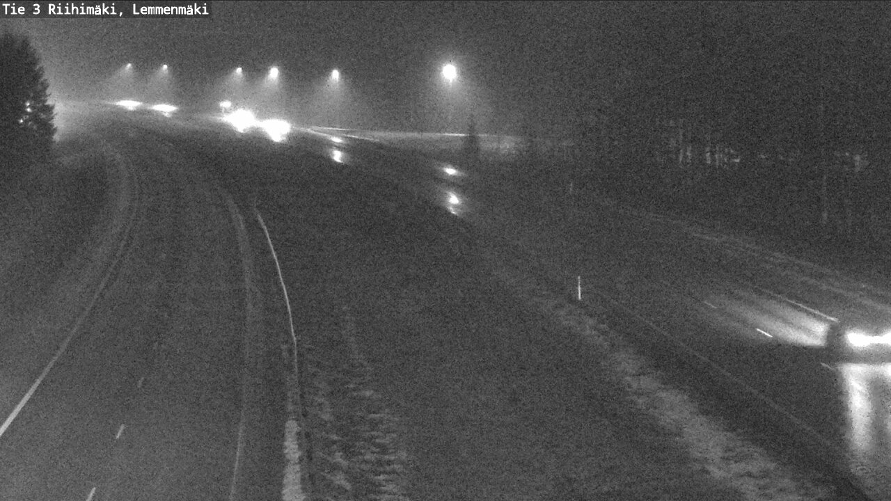 Weather Camera Image Väg 3 Riihimäki, Lemmenmäki, Riihimäki, Kanta-Häme