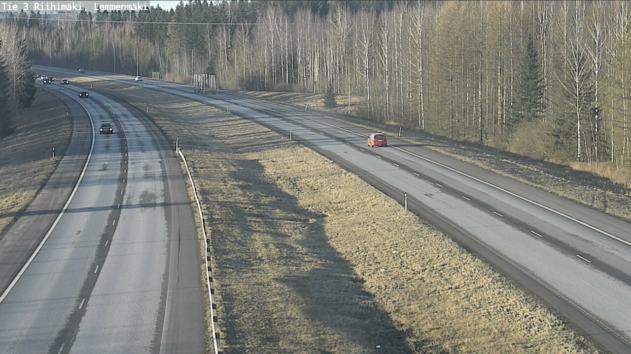Weather Camera Image Road 3 Riihimäki, Lemmenmäki, Riihimäki, Kanta-Häme
