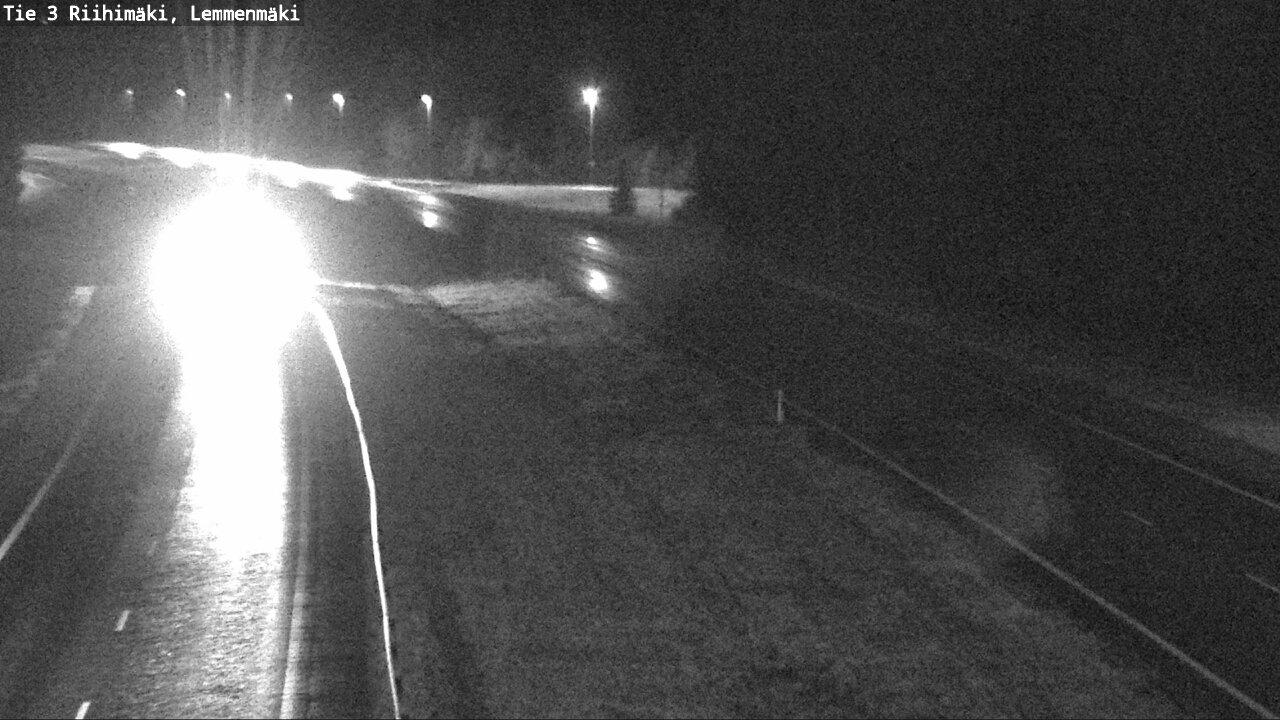 Weather Camera Image Road 3 Riihimäki, Lemmenmäki, Riihimäki, Kanta-Häme