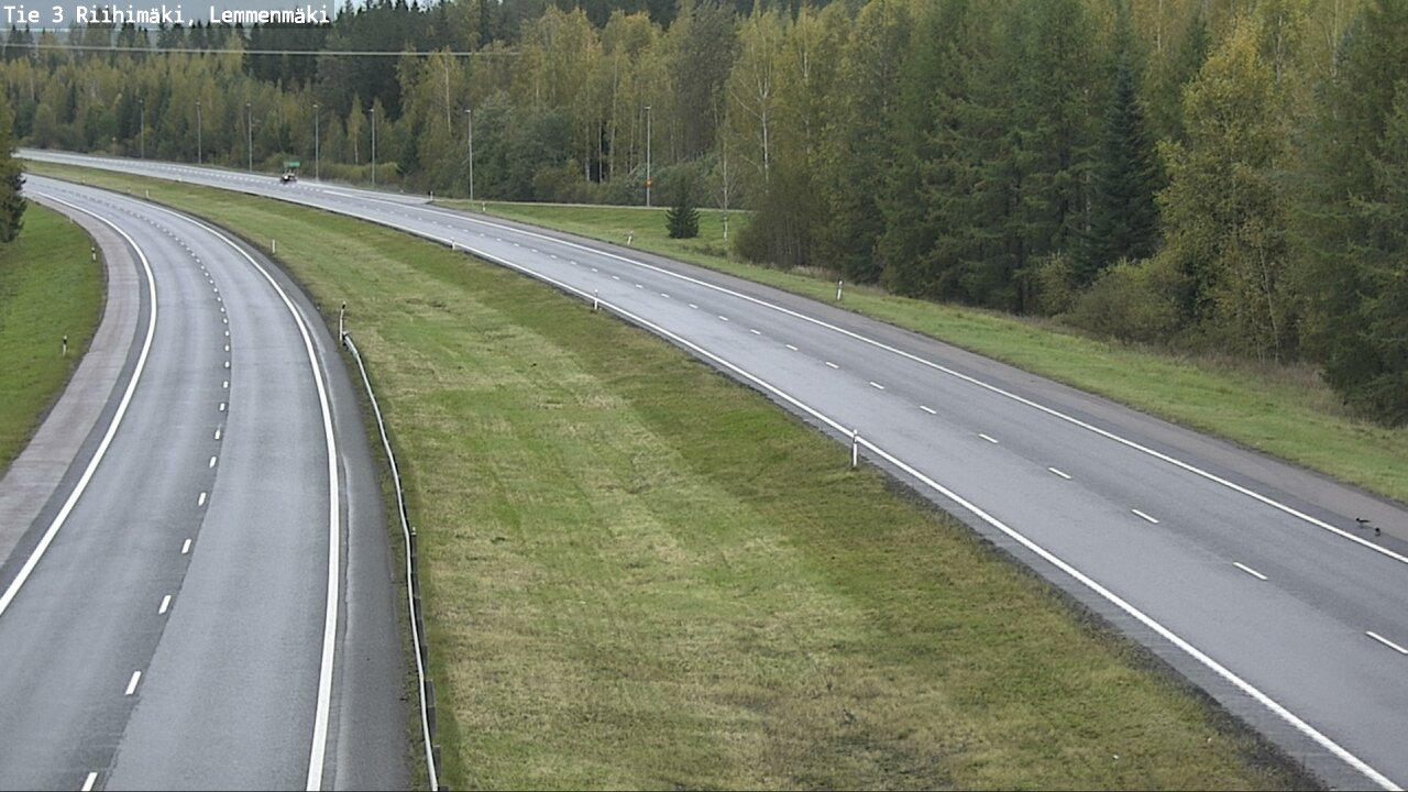 Weather Camera Image Road 3 Riihimäki, Lemmenmäki, Riihimäki, Kanta-Häme