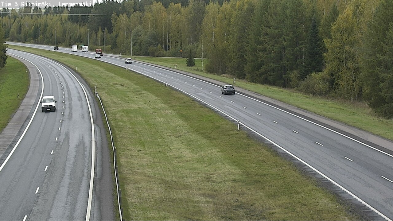 Weather Camera Image Road 3 Riihimäki, Lemmenmäki, Riihimäki, Kanta-Häme
