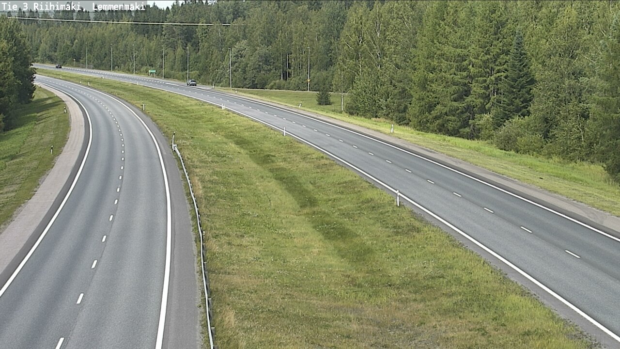 Weather Camera Image Väg 3 Riihimäki, Lemmenmäki, Riihimäki, Kanta-Häme