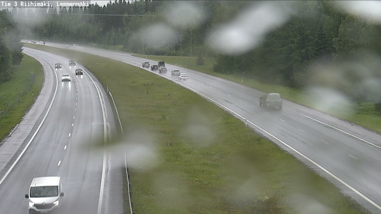 Weather Camera Image Väg 3 Riihimäki, Lemmenmäki, Riihimäki, Kanta-Häme