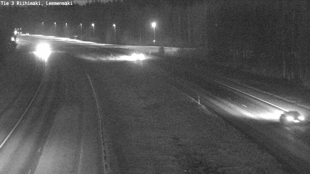 Weather Camera Image Road 3 Riihimäki, Lemmenmäki, Riihimäki, Kanta-Häme