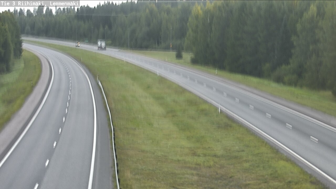 Weather Camera Image Väg 3 Riihimäki, Lemmenmäki, Riihimäki, Kanta-Häme