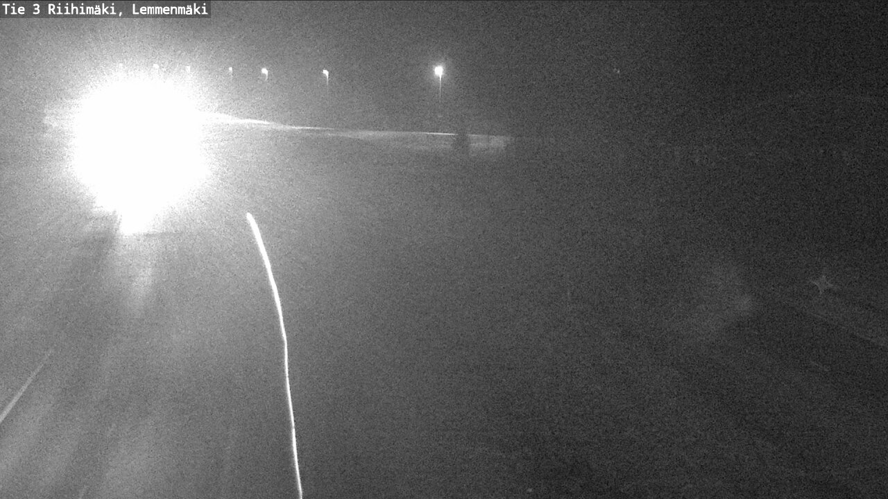 Weather Camera Image Road 3 Riihimäki, Lemmenmäki, Riihimäki, Kanta-Häme