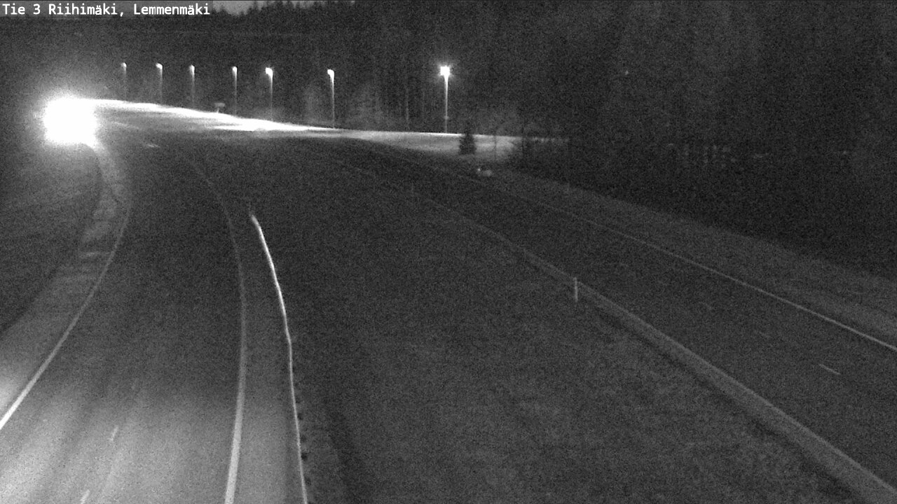 Weather Camera Image Väg 3 Riihimäki, Lemmenmäki, Riihimäki, Kanta-Häme