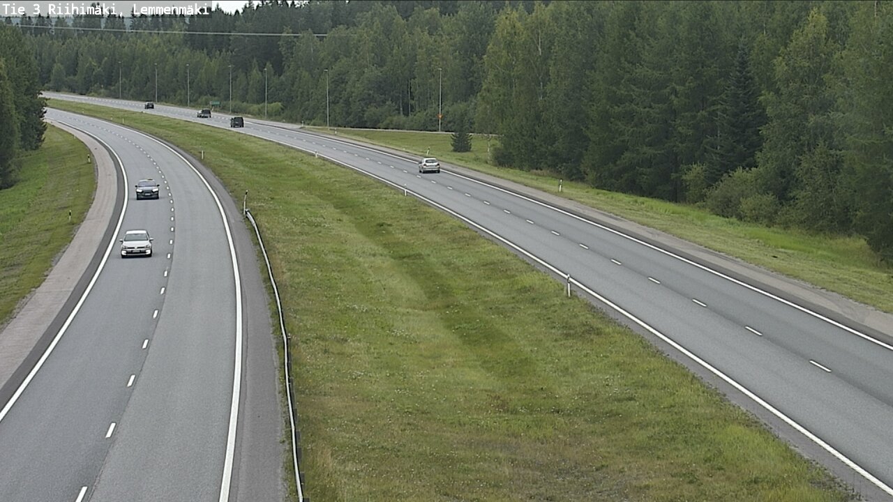 Weather Camera Image Väg 3 Riihimäki, Lemmenmäki, Riihimäki, Kanta-Häme