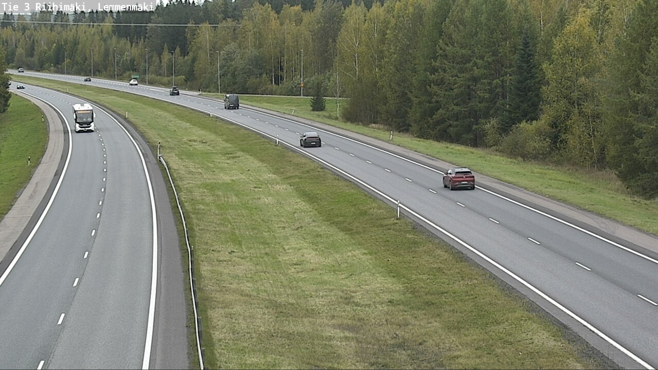 Weather Camera Image Road 3 Riihimäki, Lemmenmäki, Riihimäki, Kanta-Häme