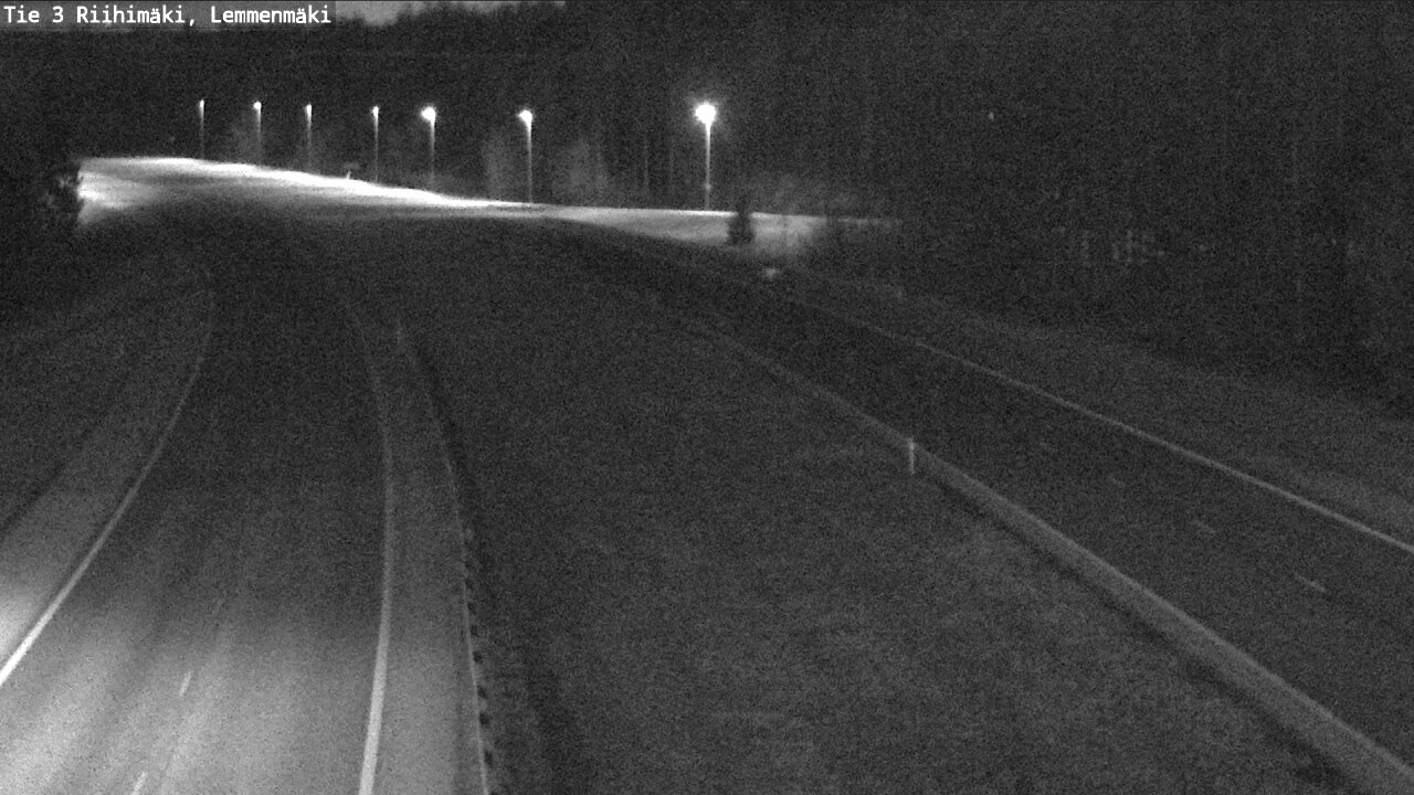 Weather Camera Image Väg 3 Riihimäki, Lemmenmäki, Riihimäki, Kanta-Häme