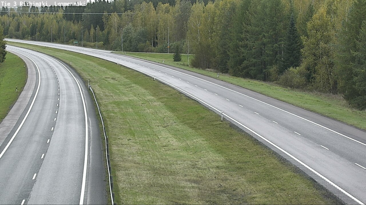 Weather Camera Image Road 3 Riihimäki, Lemmenmäki, Riihimäki, Kanta-Häme