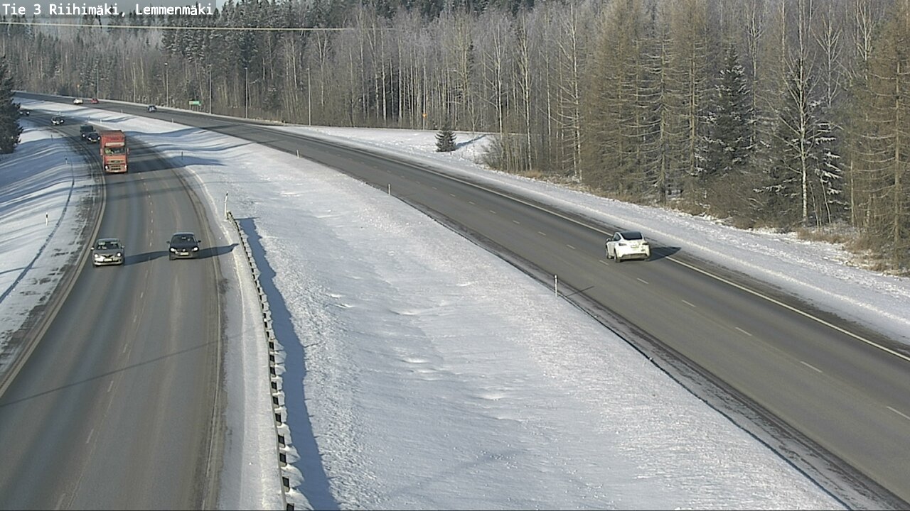 Weather Camera Image Road 3 Riihimäki, Lemmenmäki, Riihimäki, Kanta-Häme