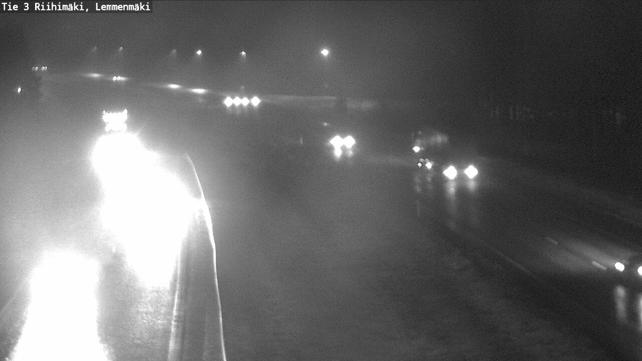 Weather Camera Image Väg 3 Riihimäki, Lemmenmäki, Riihimäki, Kanta-Häme