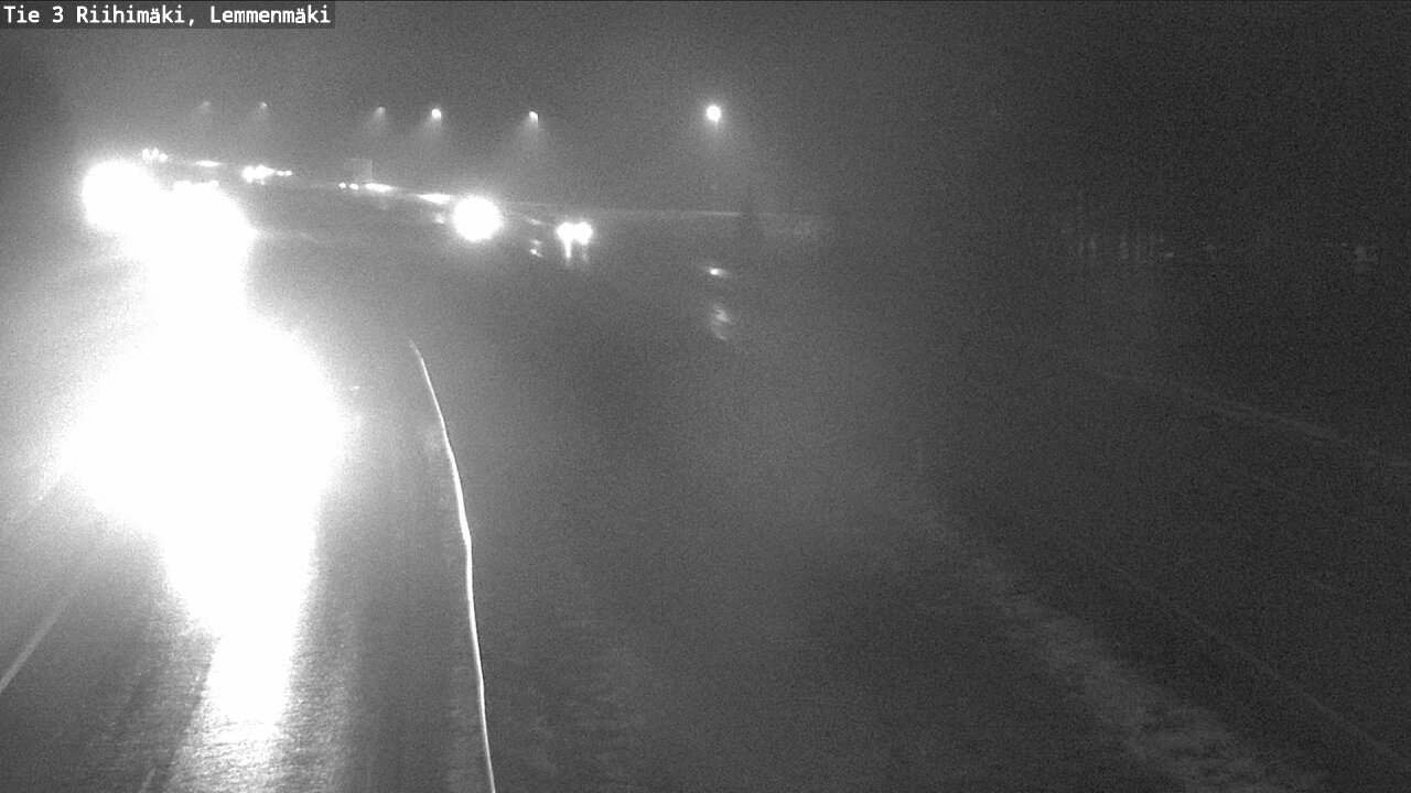 Weather Camera Image Väg 3 Riihimäki, Lemmenmäki, Riihimäki, Kanta-Häme