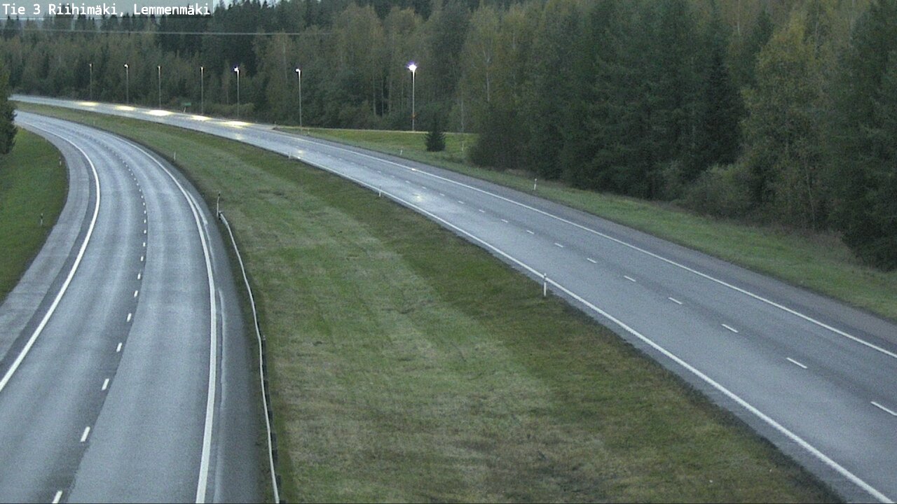 Weather Camera Image Road 3 Riihimäki, Lemmenmäki, Riihimäki, Kanta-Häme