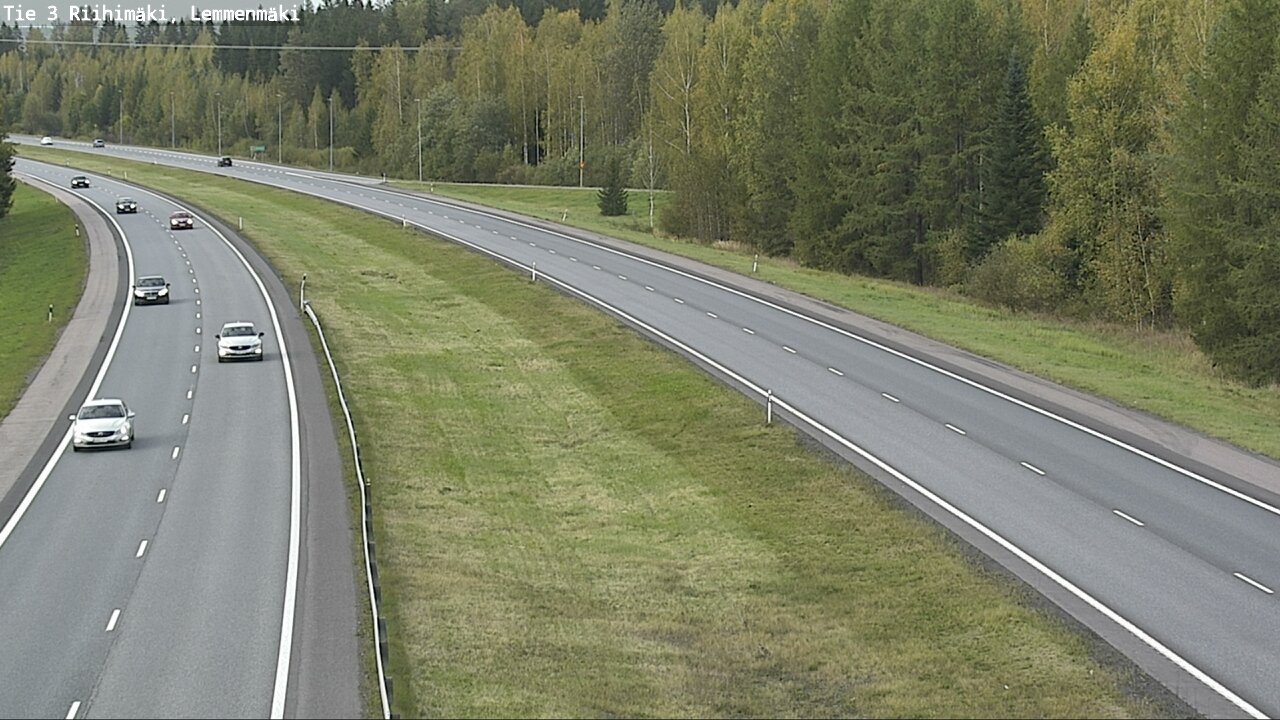 Weather Camera Image Road 3 Riihimäki, Lemmenmäki, Riihimäki, Kanta-Häme
