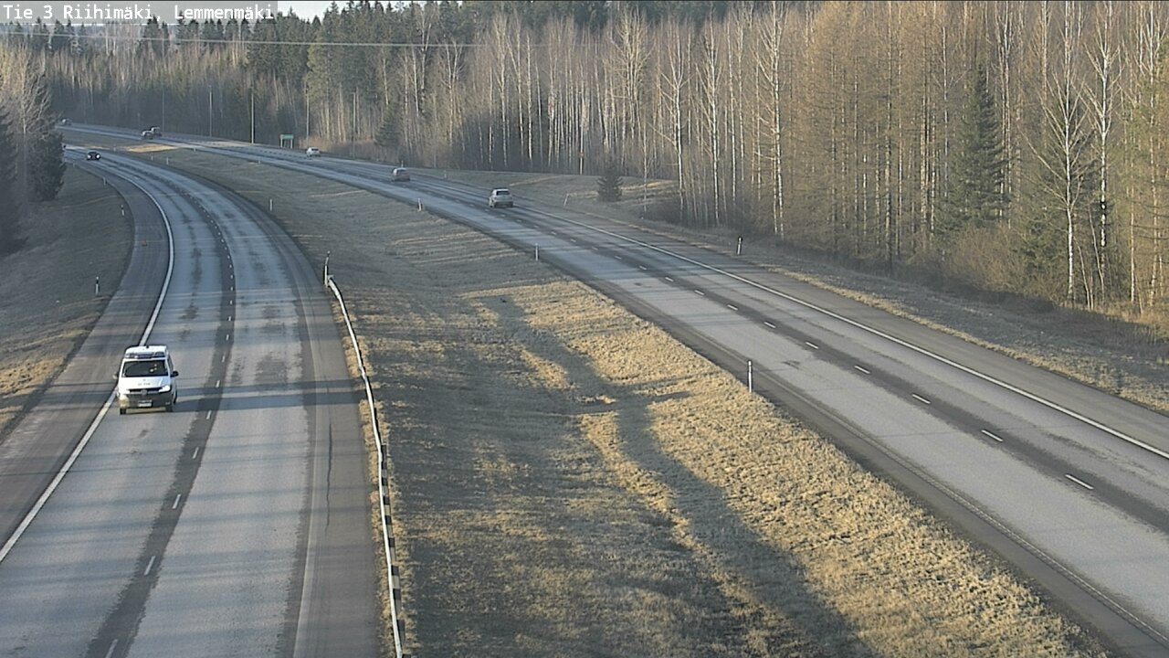 Weather Camera Image Road 3 Riihimäki, Lemmenmäki, Riihimäki, Kanta-Häme