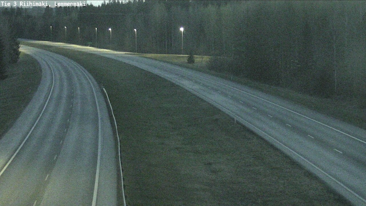 Weather Camera Image Väg 3 Riihimäki, Lemmenmäki, Riihimäki, Kanta-Häme