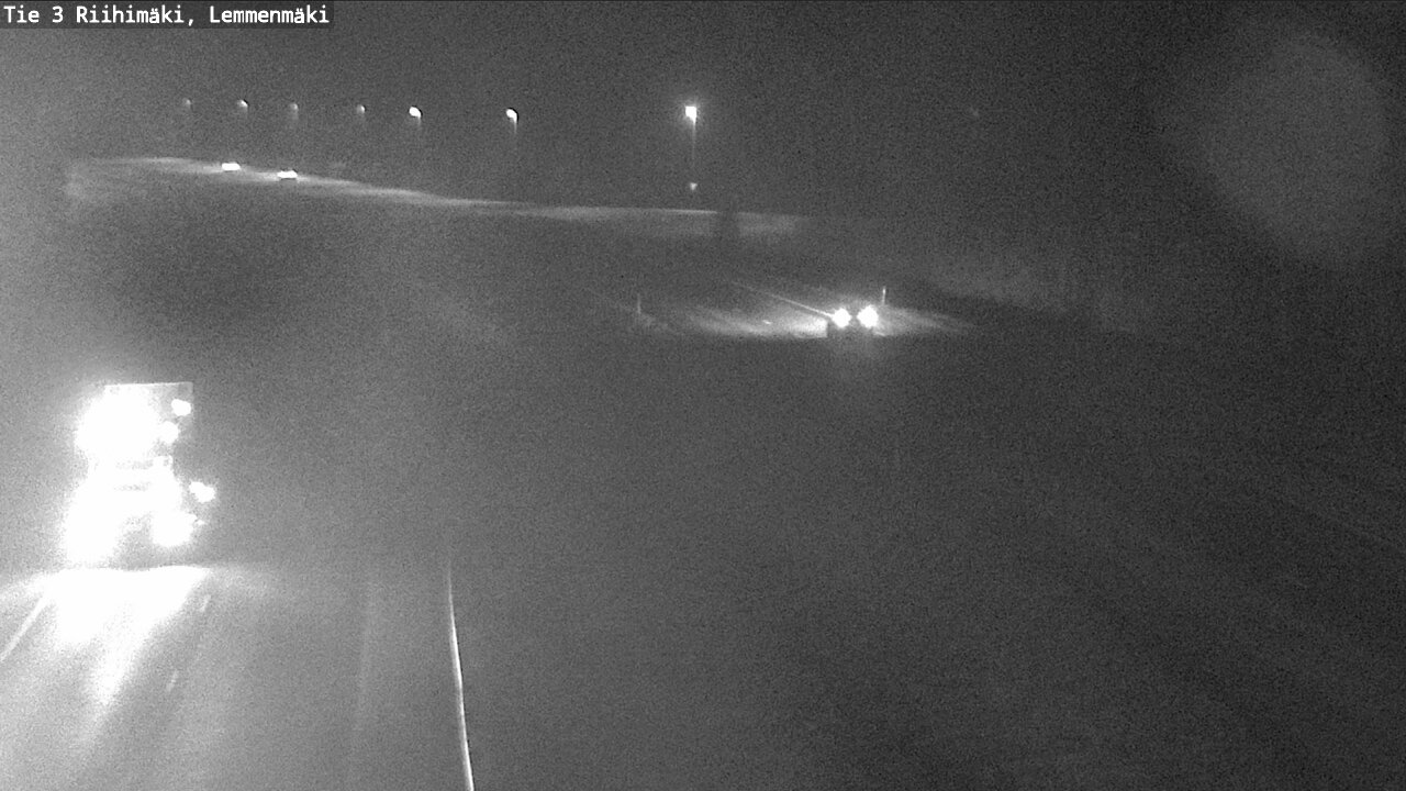 Weather Camera Image Road 3 Riihimäki, Lemmenmäki, Riihimäki, Kanta-Häme