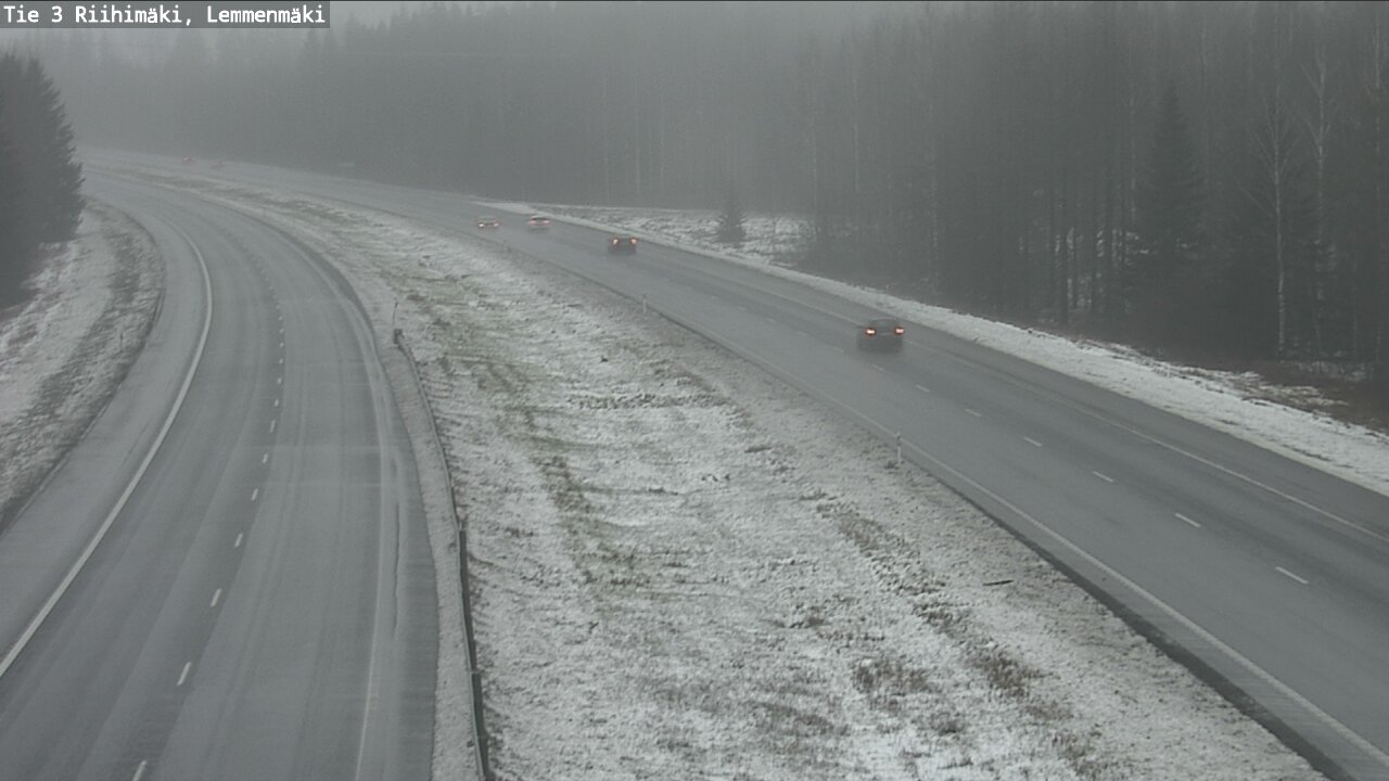 Weather Camera Image Väg 3 Riihimäki, Lemmenmäki, Riihimäki, Kanta-Häme