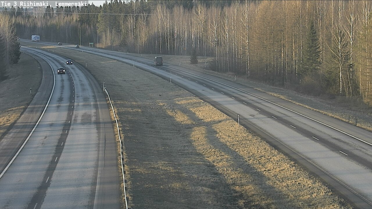 Weather Camera Image Road 3 Riihimäki, Lemmenmäki, Riihimäki, Kanta-Häme