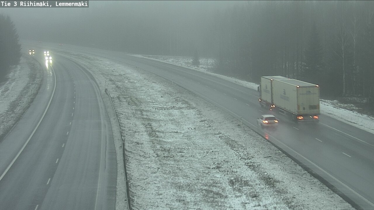 Weather Camera Image Väg 3 Riihimäki, Lemmenmäki, Riihimäki, Kanta-Häme