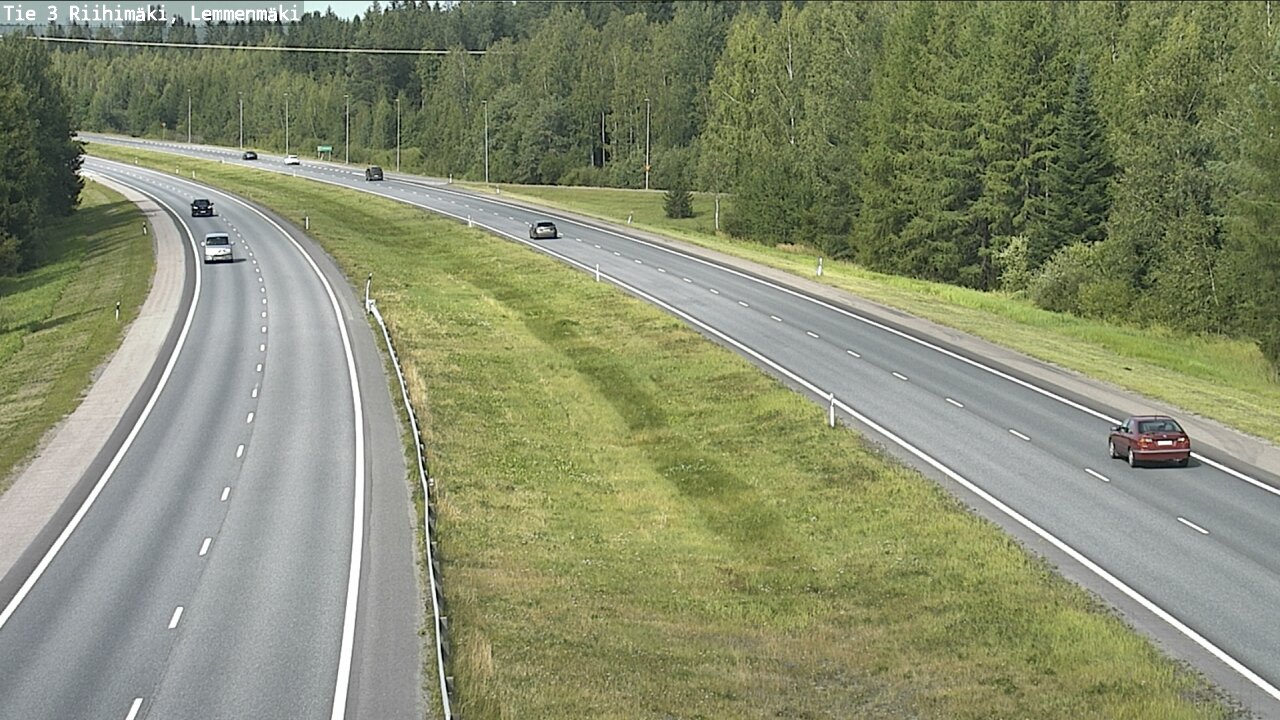Weather Camera Image Väg 3 Riihimäki, Lemmenmäki, Riihimäki, Kanta-Häme