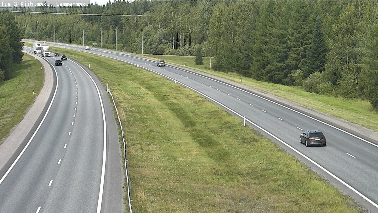 Weather Camera Image Road 3 Riihimäki, Lemmenmäki, Riihimäki, Kanta-Häme