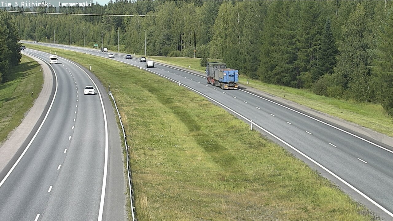 Weather Camera Image Väg 3 Riihimäki, Lemmenmäki, Riihimäki, Kanta-Häme