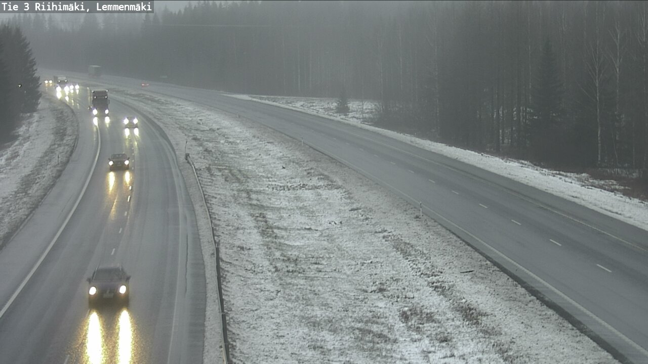 Weather Camera Image Väg 3 Riihimäki, Lemmenmäki, Riihimäki, Kanta-Häme