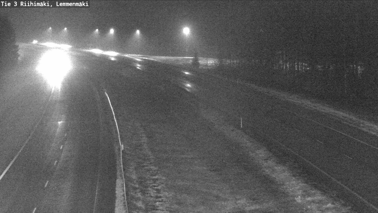 Weather Camera Image Väg 3 Riihimäki, Lemmenmäki, Riihimäki, Kanta-Häme
