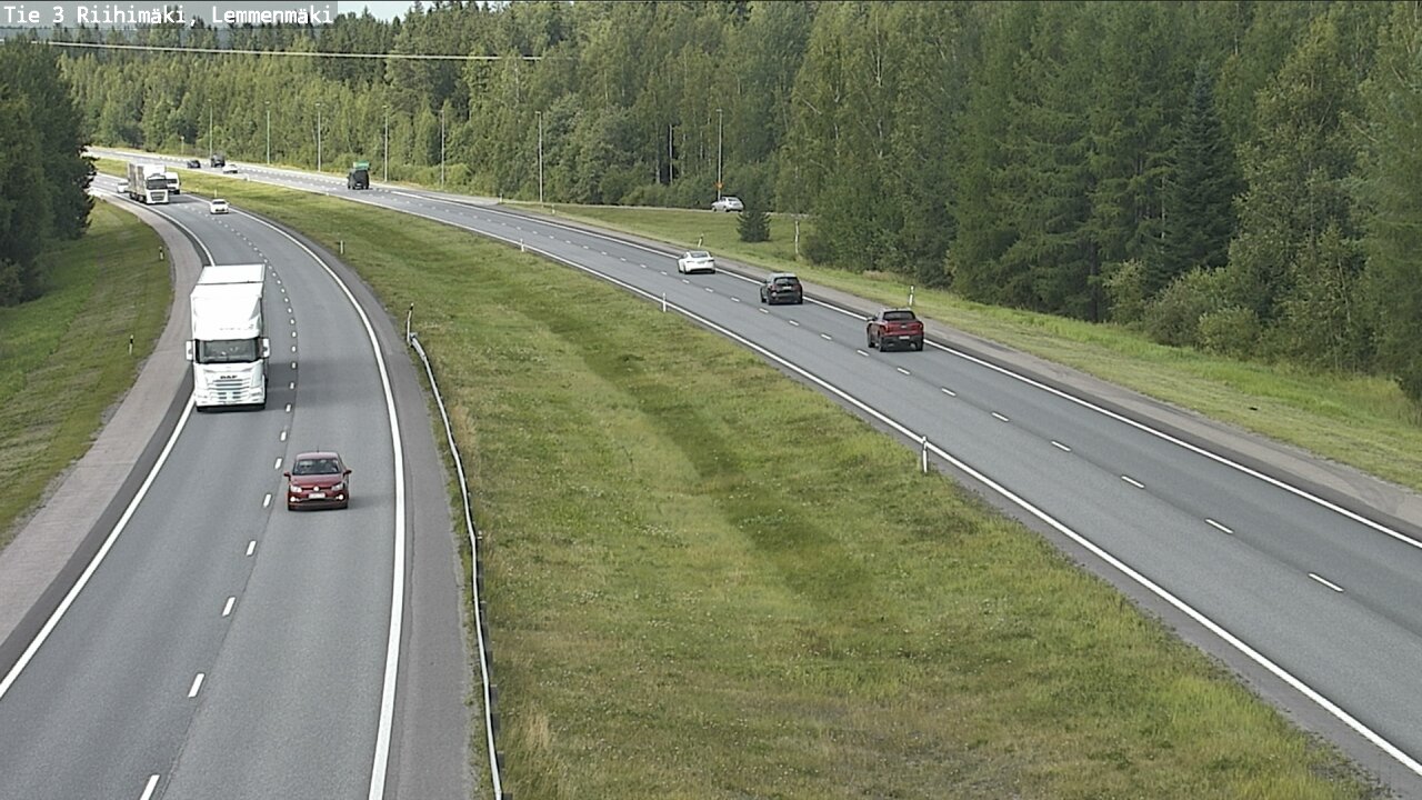Weather Camera Image Väg 3 Riihimäki, Lemmenmäki, Riihimäki, Kanta-Häme