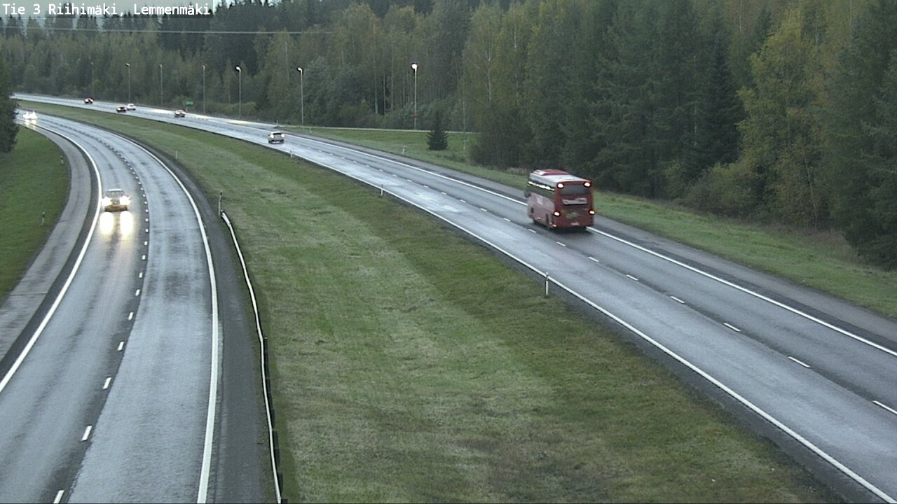 Weather Camera Image Road 3 Riihimäki, Lemmenmäki, Riihimäki, Kanta-Häme